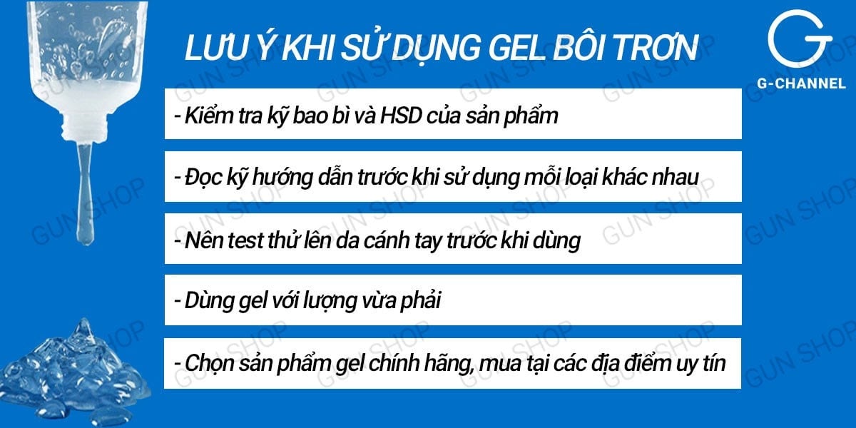 Gel bôi trơn sử dụng như thế nào để đạt hiệu quả cao nhất khi quan hệ?