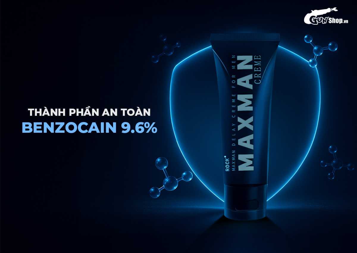 Gel bôi tăng kích thước, kéo dài thời gian Maxman Xám chính hãng tại Gunshop