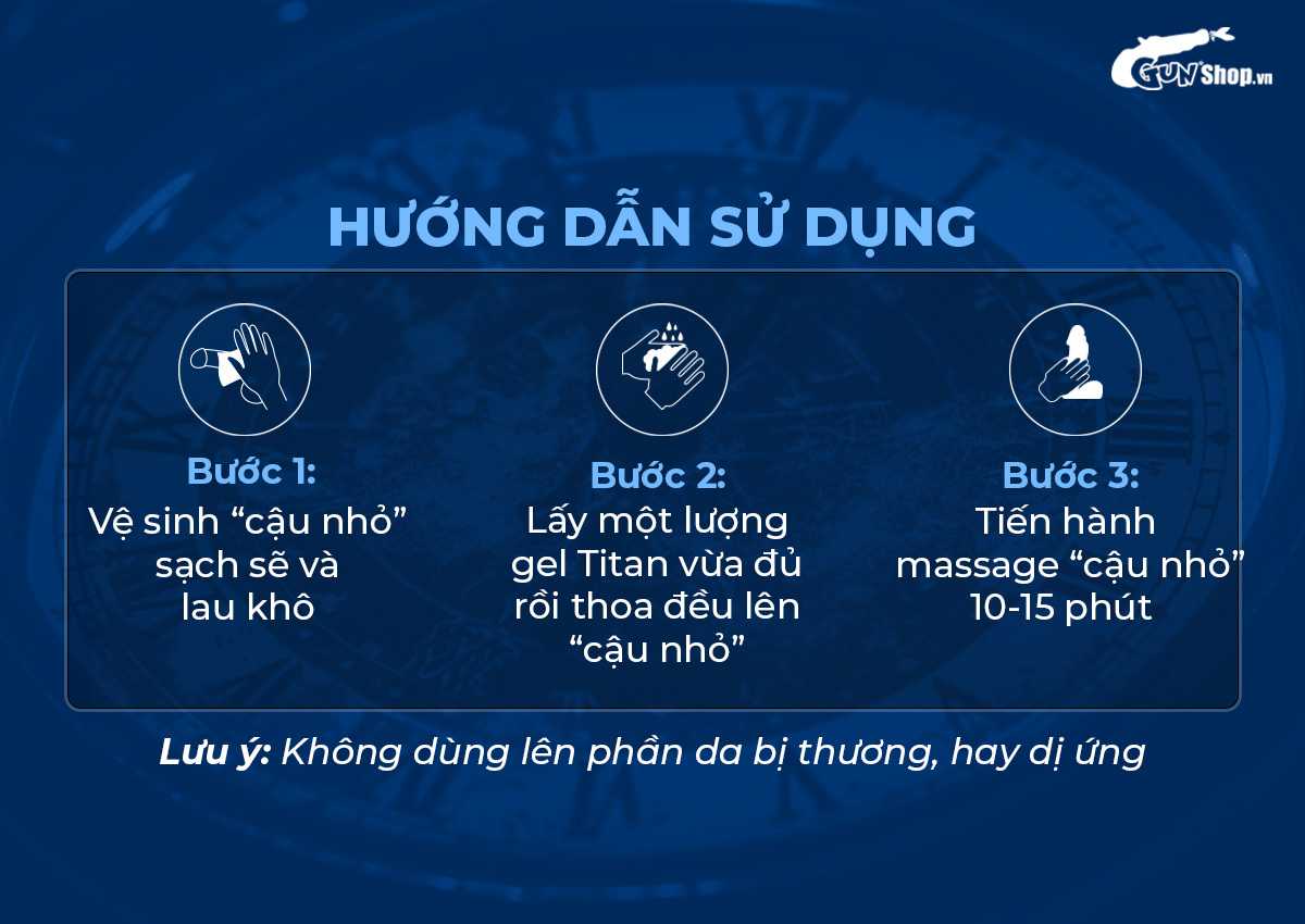 Hướng dẫn cách sử dụng kem bôi Maxman Xám