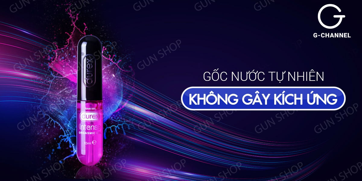 Gel bôi trơn Durex Intense Orgasmic chính hãng cao cấp tại gunshop.vn