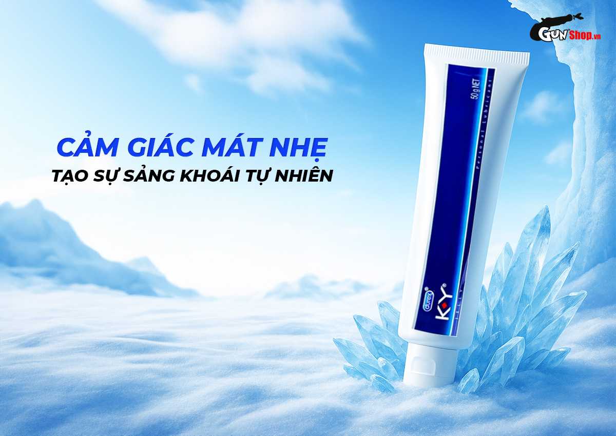 Gel bôi trơn Durex K-Y Jelly 50gr chính hãng tại Gunshop