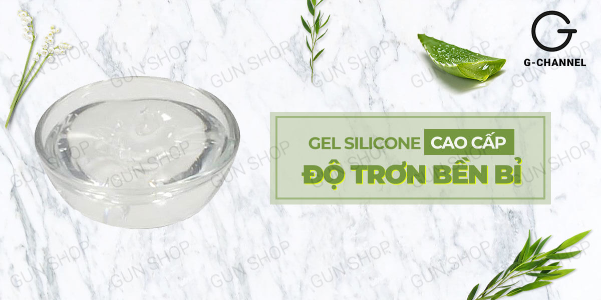 Gel bôi trơn hậu môn Shell Supermen Aloe Vera  chính hãng cao cấp tại Gunshop