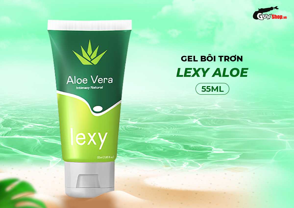 Gel bôi trơn tinh chất lô hội Lexy Aloe chính hãng, giá rẻ tại Gunshop