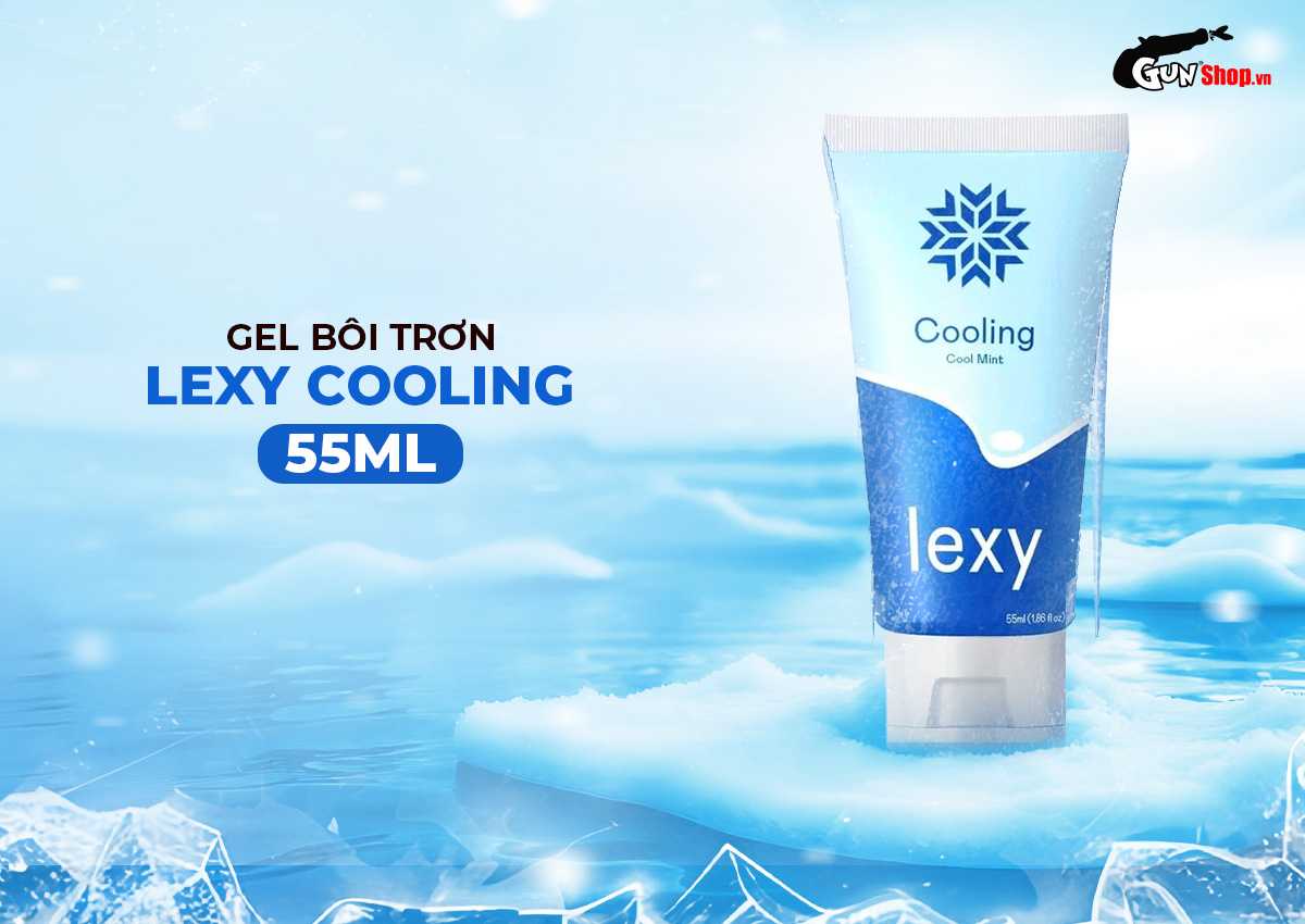 Gel bôi trơn mát lạnh Lexy Cooling chính hãng, giá rẻ tại Gunshop