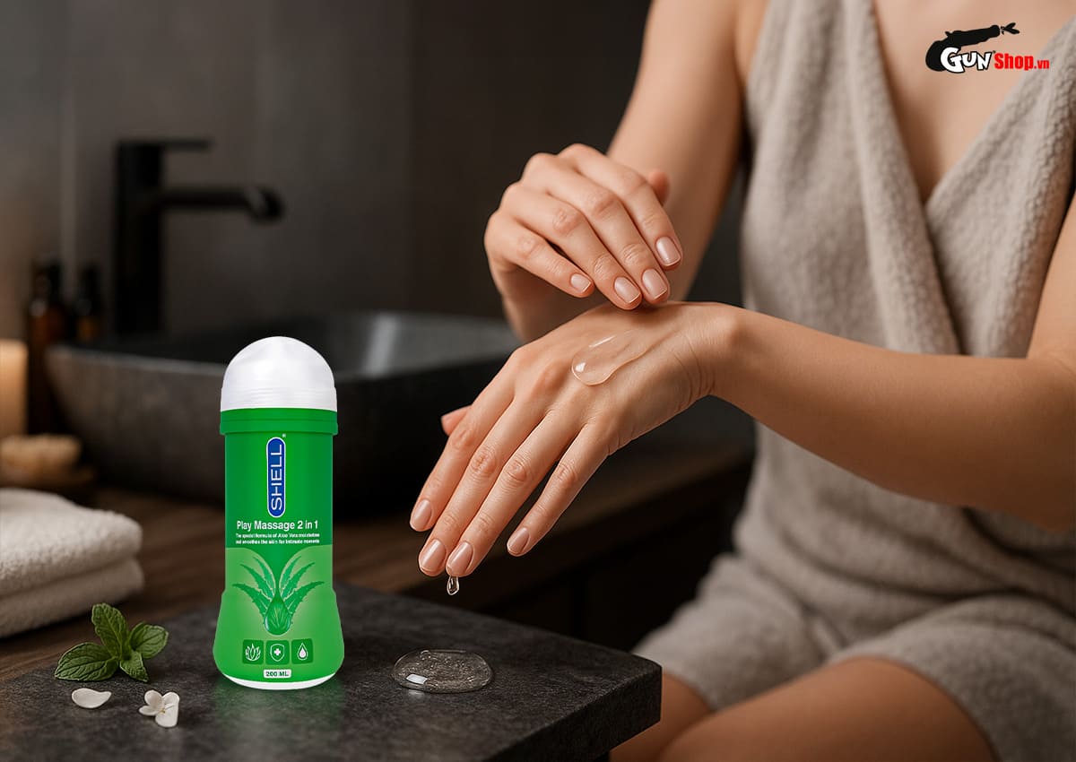 Gel bôi trơn massage cao cấp chính hãng tại Gunshop