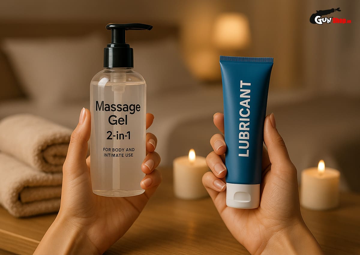 Gel bôi trơn massage cao cấp chính hãng tại Gunshop