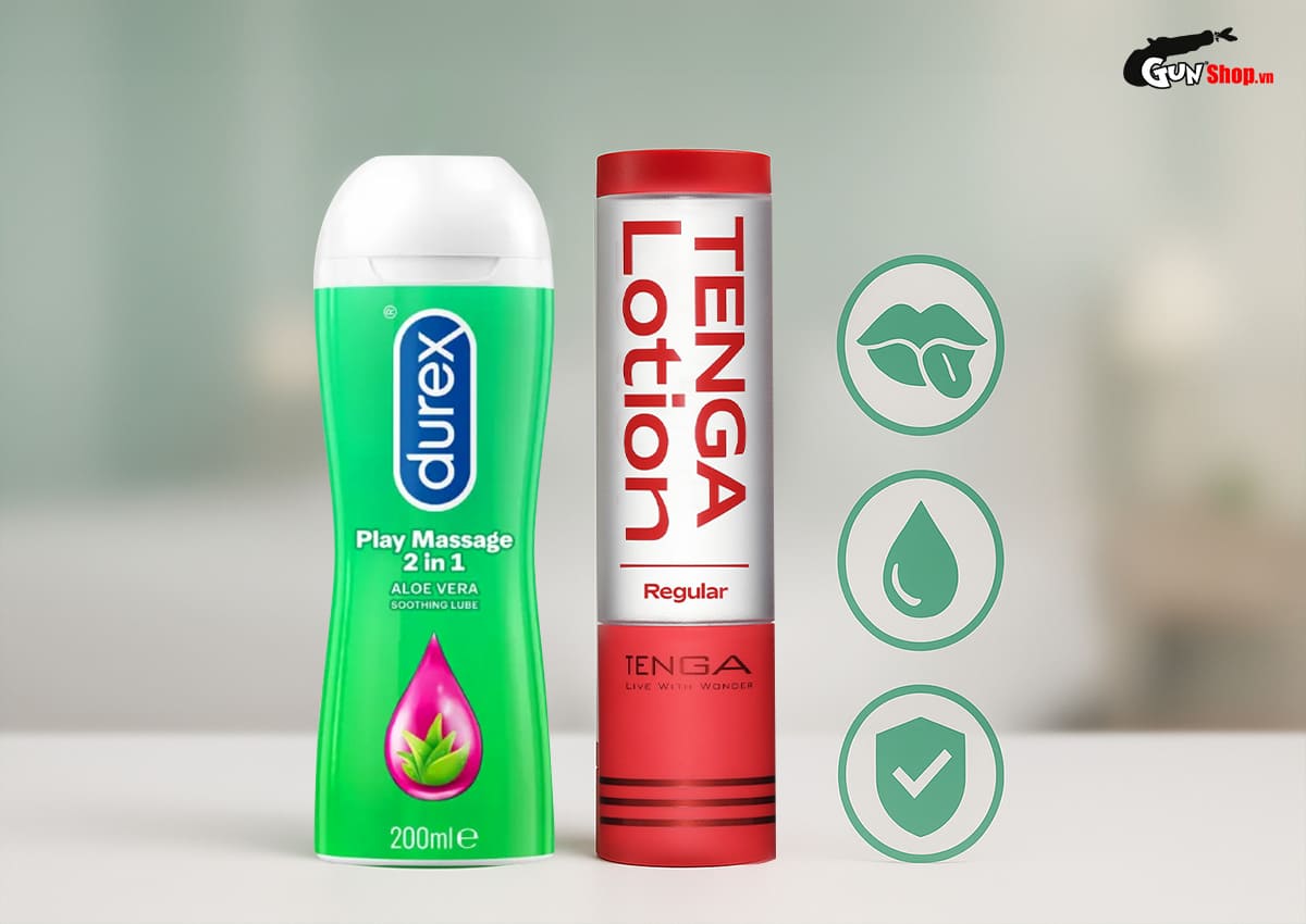Gel bôi trơn massage cao cấp chính hãng tại Gunshop
