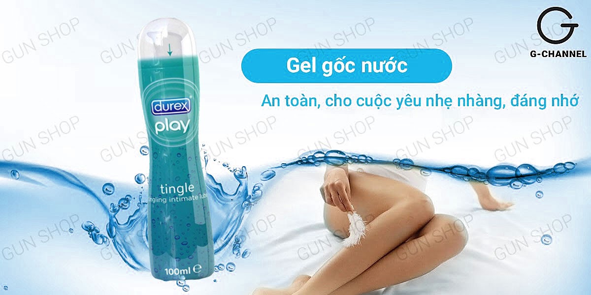 Gel bôi trơn mát lạnh Durex Tingle