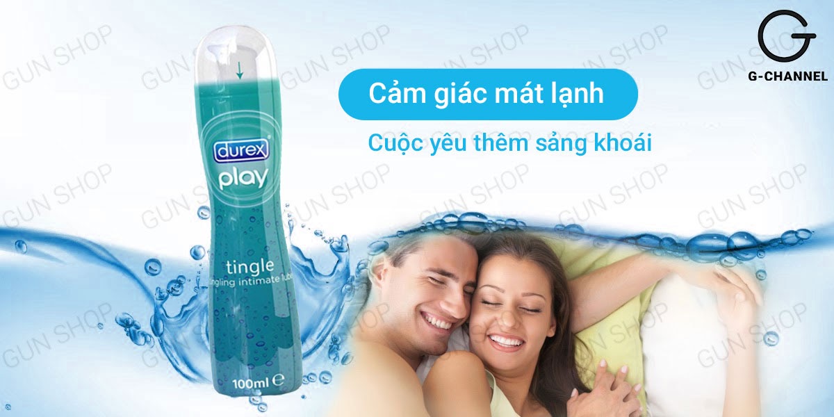 Gel bôi trơn mát lạnh Durex Tingle