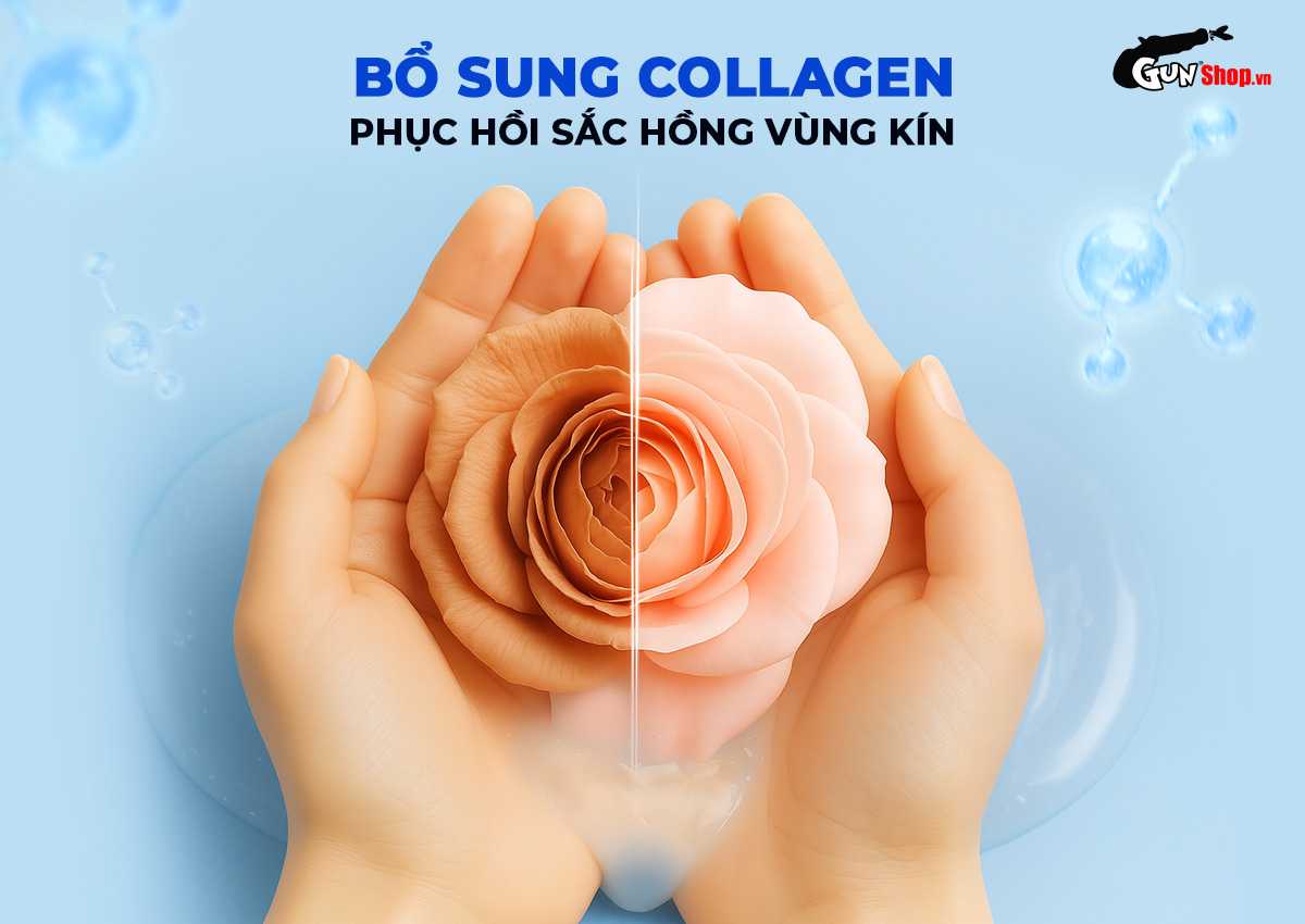 Gel bôi trơn se khít âm đạo Shell Love Blue chính hãng tại Gunshop