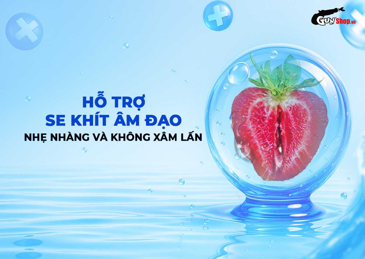 Gel bôi trơn se khít âm đạo Shell Love Blue chính hãng tại Gunshop