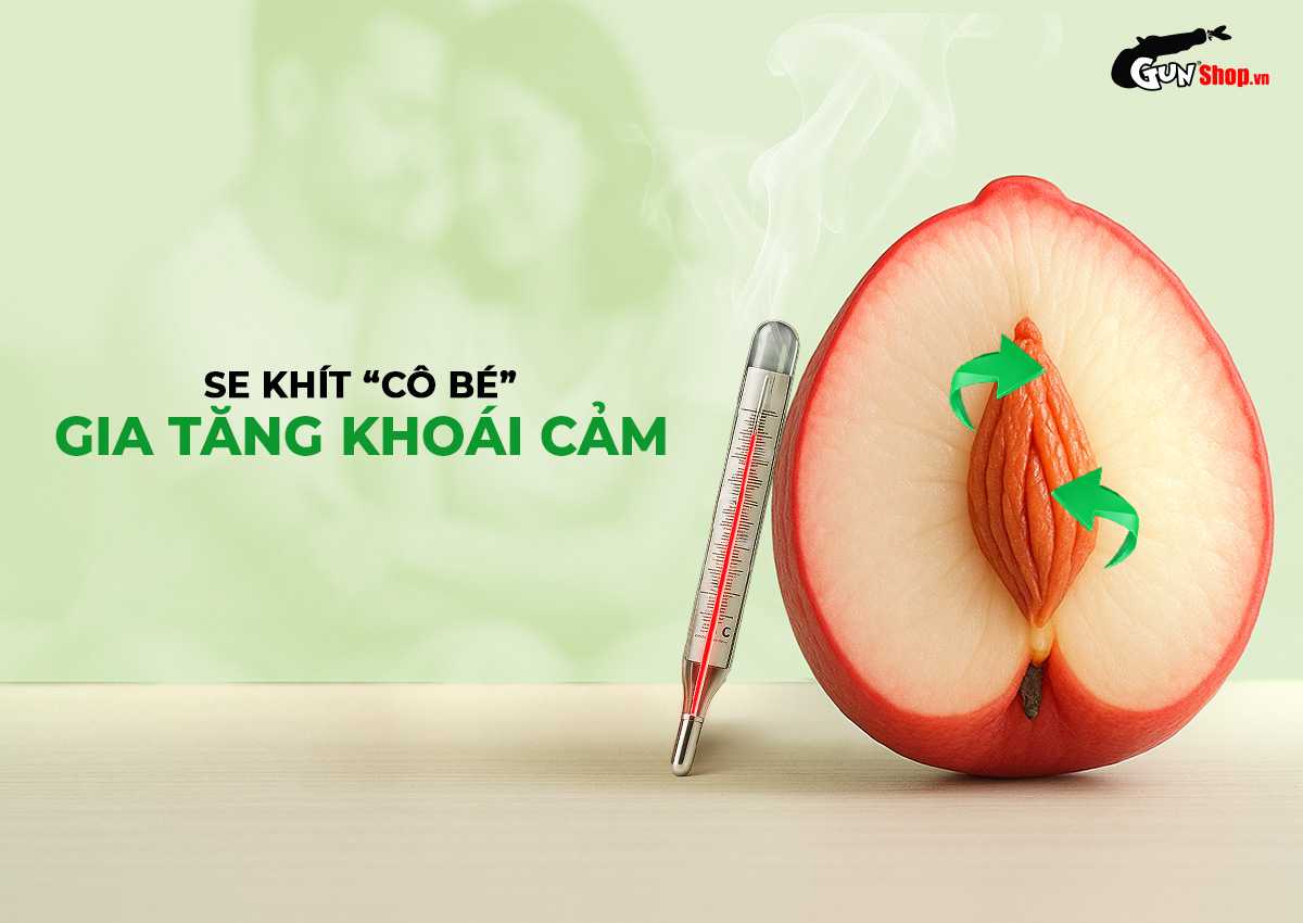 Gel bôi trơn se khít âm đạo Shell Love Green chính hãng tại gunshop