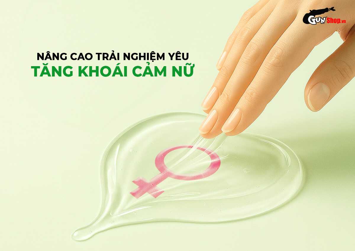 Gel bôi trơn se khít âm đạo Shell Love Green chính hãng tại gunshop
