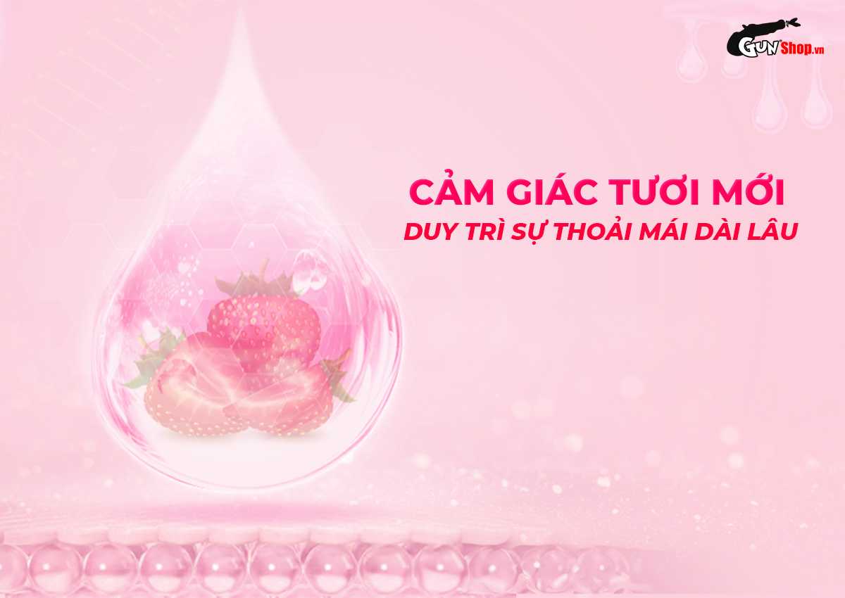 Gel bôi trơn hương dâu Shell Play Strawberry chính hãng tại Gunshop