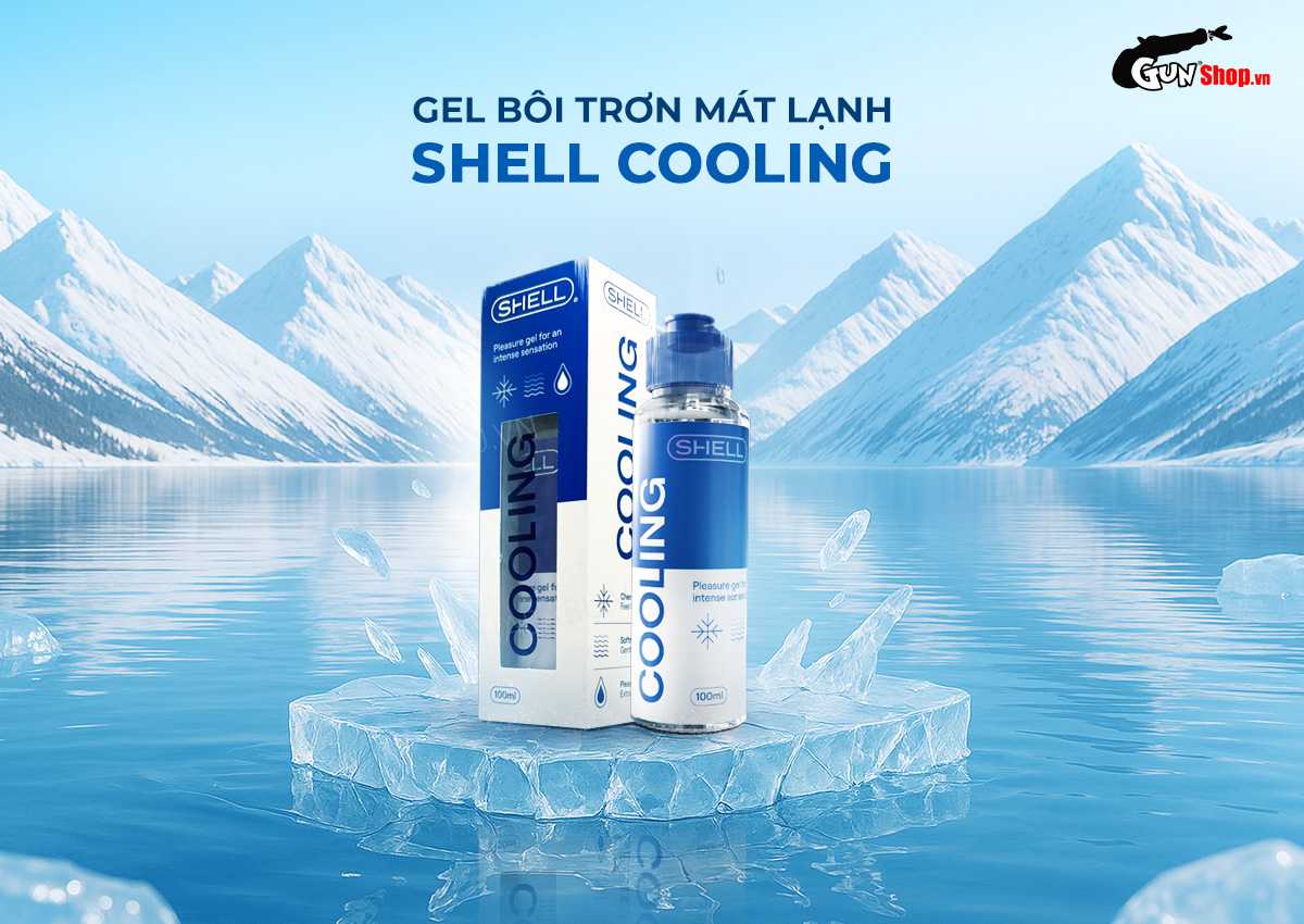 Gel bôi trơn mát lạnh Shell Cooling chính hãng, giá rẻ tại Gunshop