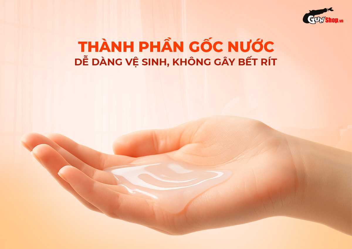 Gel bôi trơn ấm nóng Shell Sunshine chính hãng tại gunshop