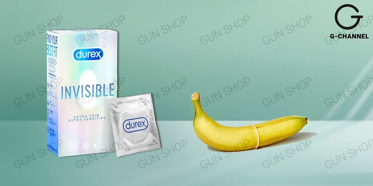 Giá bao cao su siêu mỏng Durex Invisible Extra Thin