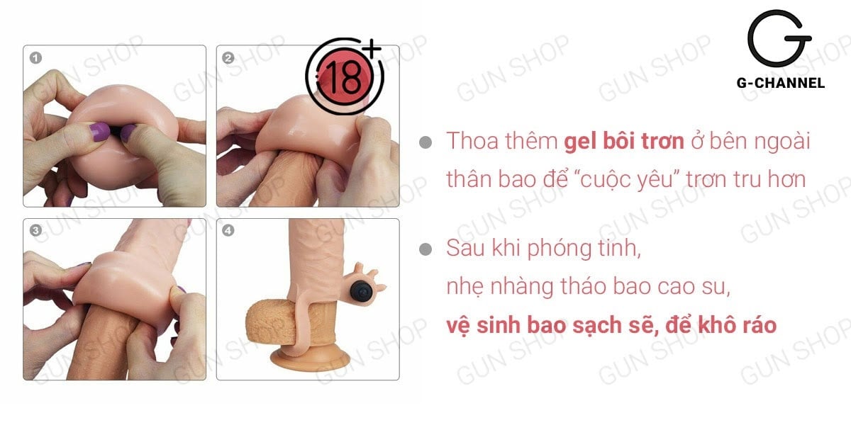 Hướng dẫn đeo bao cao su đôn dên