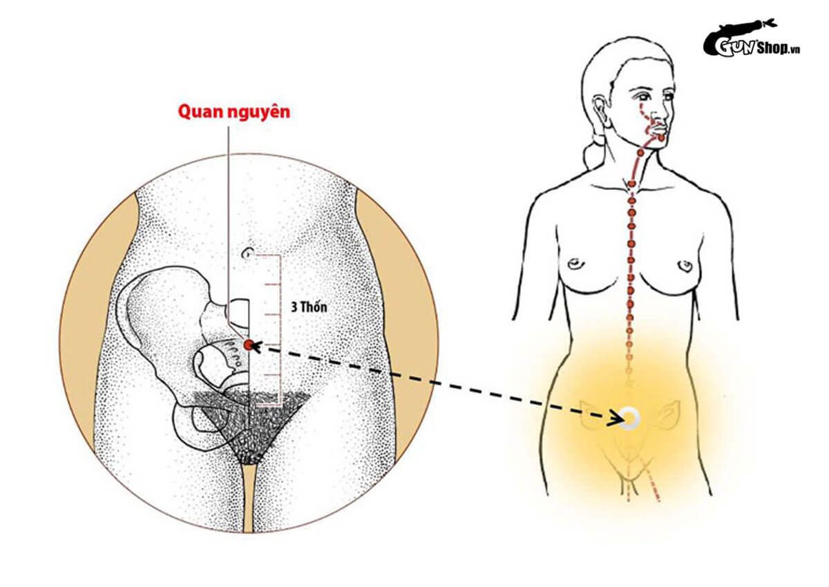 Có thể huyệt ở vùng kín không?