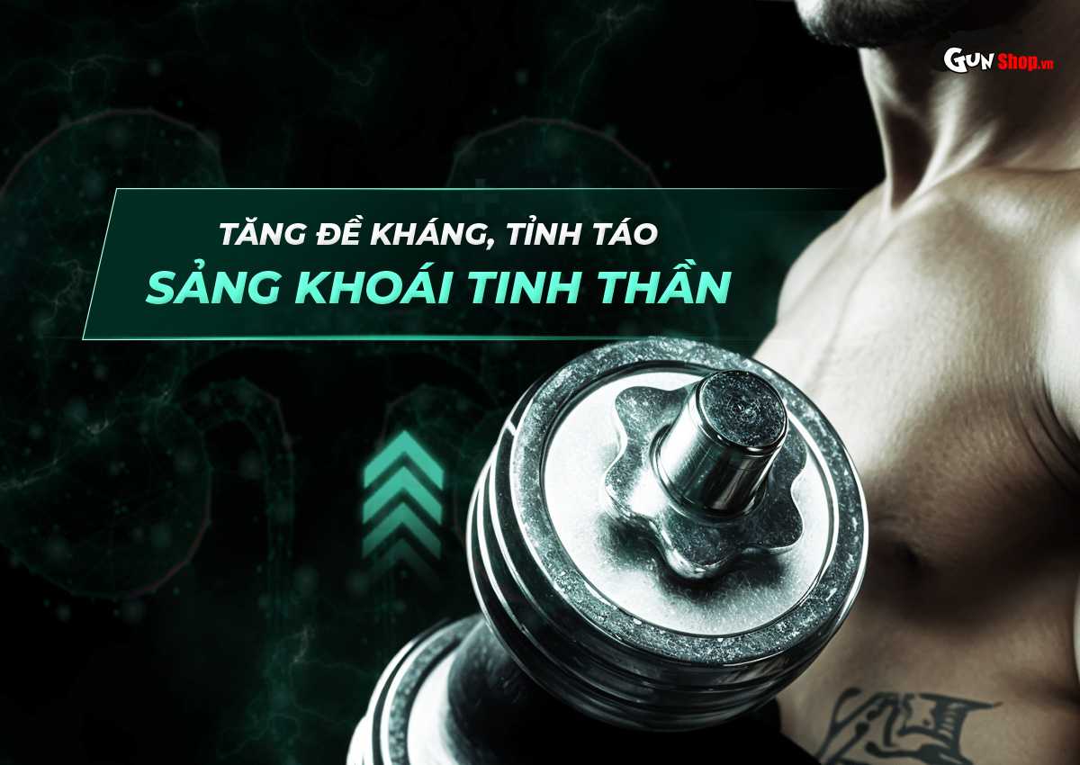 Kẹo bạc hà Powergra Mint Energy 1 viên chính hãng tại Gunshop