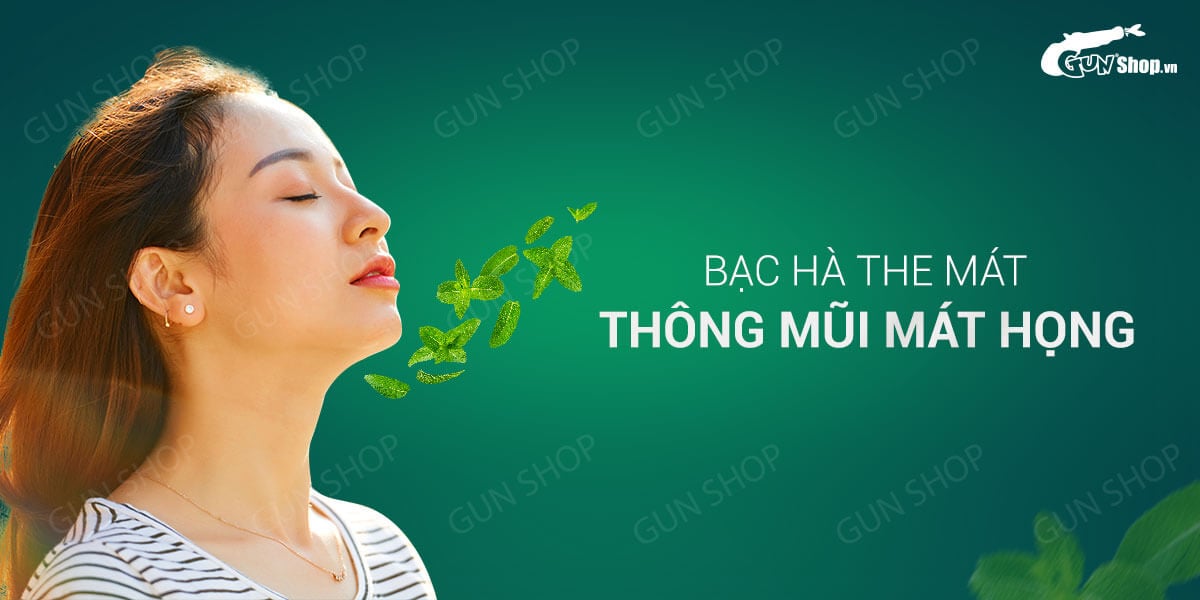 Kẹo ngậm BJ Mastic Mint chính hãng giá tốt tại gunshop.vn