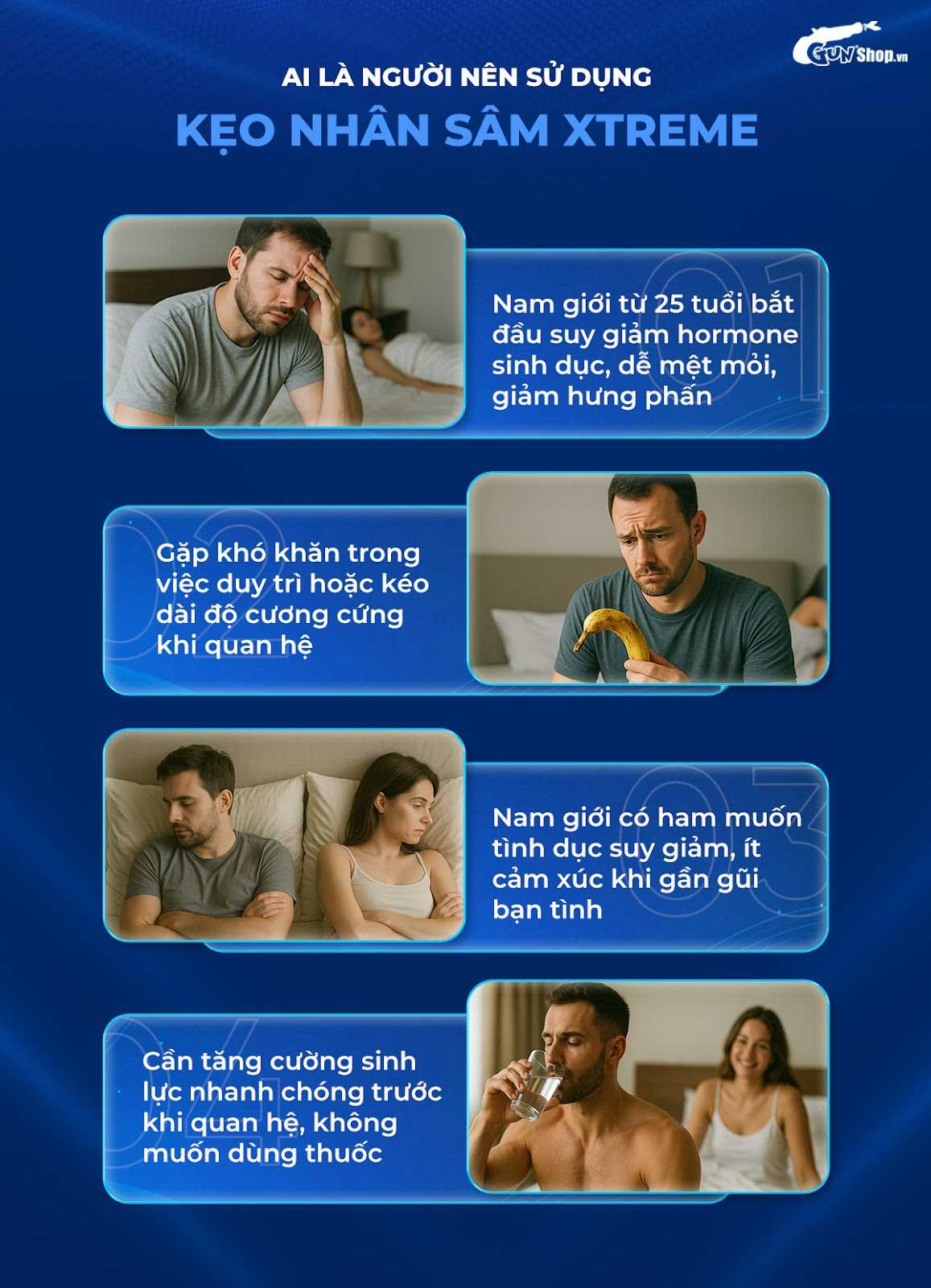 Kẹo nhân sâm Xtreme chính hãng tại Gunshop