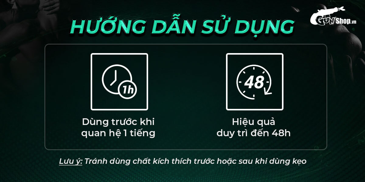 hướng dẫn sử dụng kẹo bạc hà Powergra Mint Energy