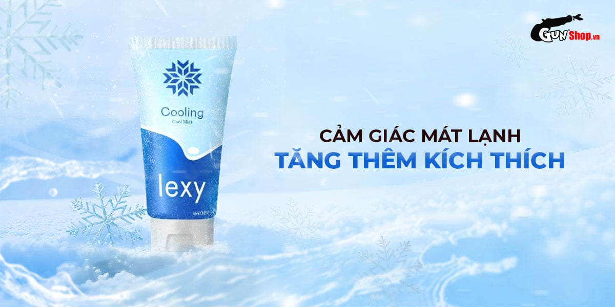 gel bôi trơn Lexy Cooling chính hãng tại Gunshop