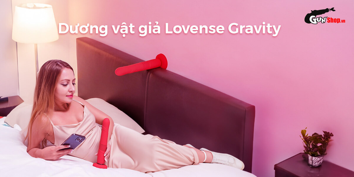 Dương vật giả đa năng Lovense Gravity cao cấp - chính hãng - chất lượng tại Gunshop
