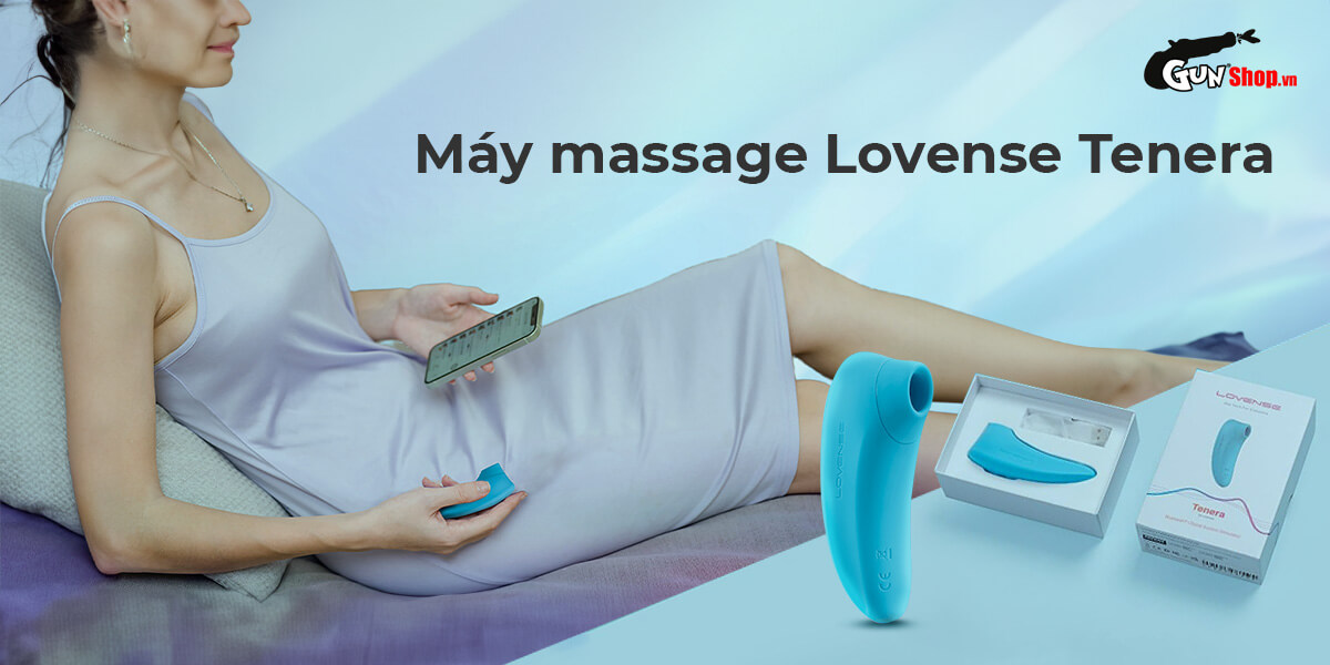 Máy massage Lovense Tenera cao cấp - uy tín - chính hãng tại Gunshop