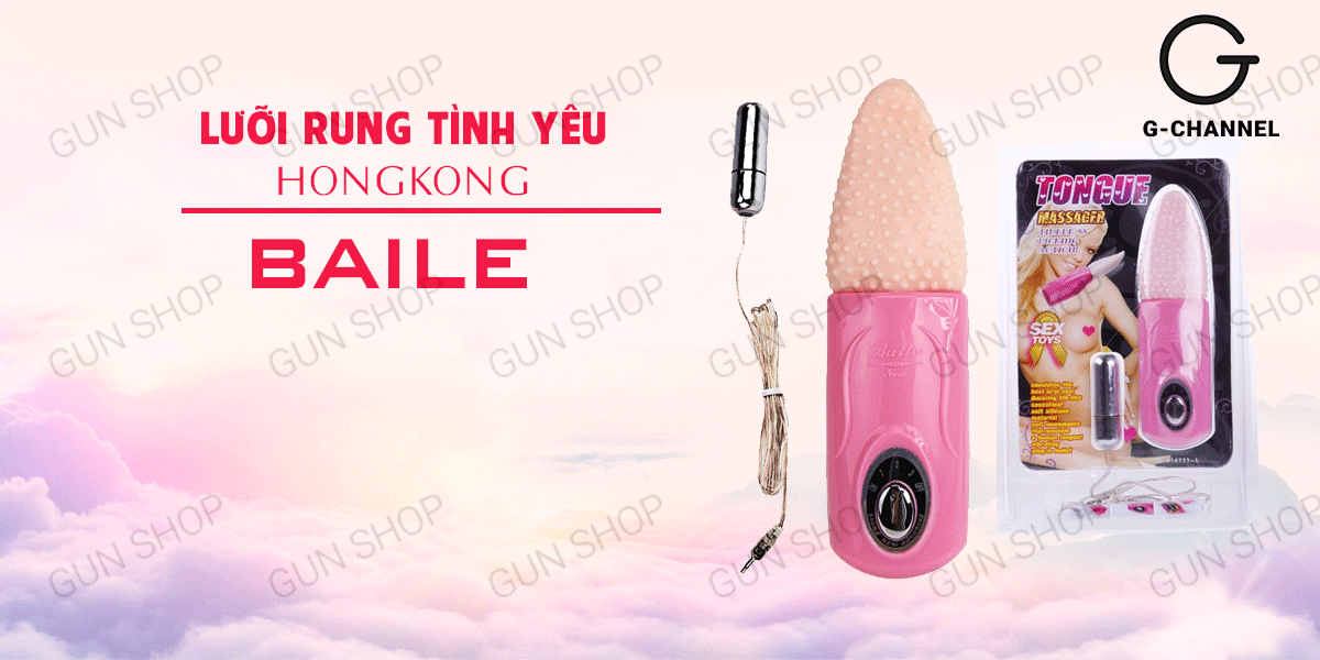 Lưỡi rung tình yêu HongKong chính hãng giá rẻ tại gunshop.vn