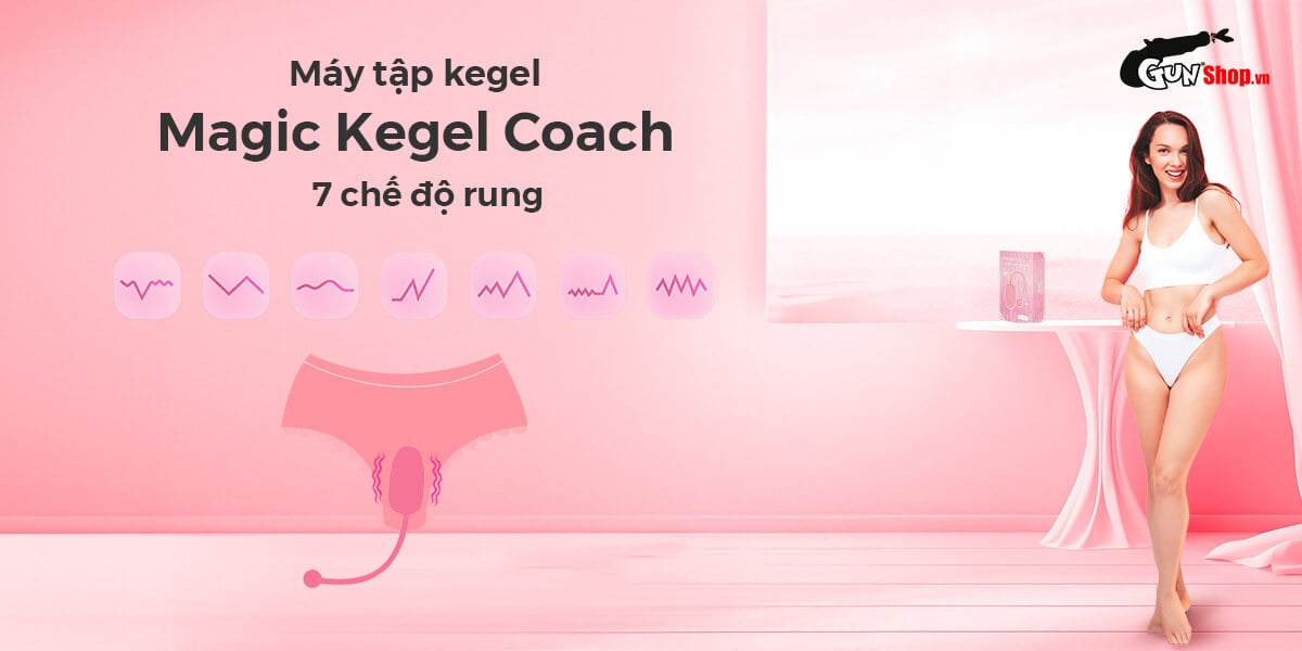 Máy tập kegel Magic Motion Kegel Coach chính hãng cao cấp tại Gunshop