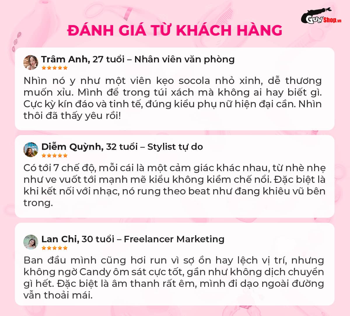 Phản hồi thực tế từ người dùng máy mát-xa Magic Motion Candy