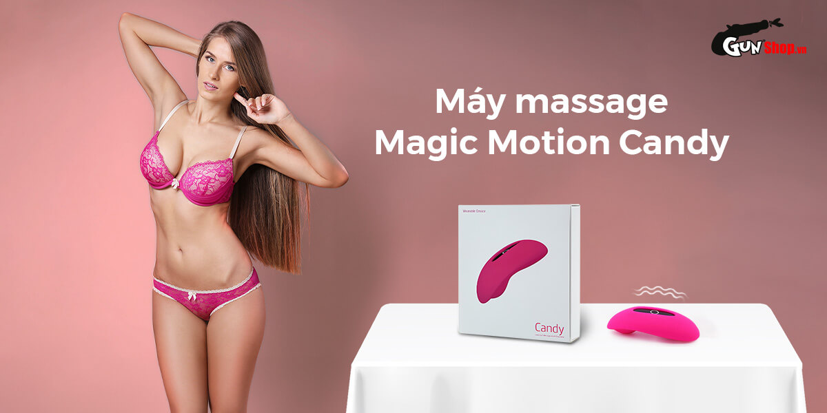 Máy massage Magic Motion Candy cao cấp chính hãng tại Gunshop