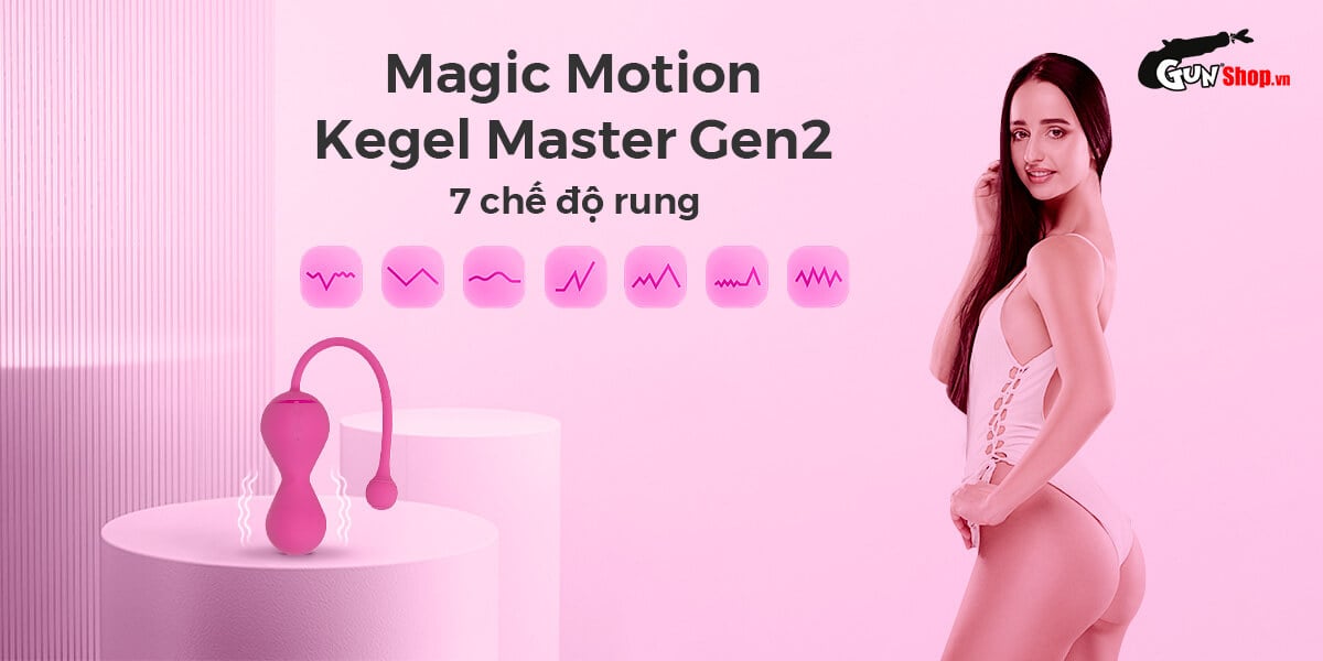 Máy tập kegel Magic Motion Kegel Master Gen2 cao cấp chính hãng tại Gunshop