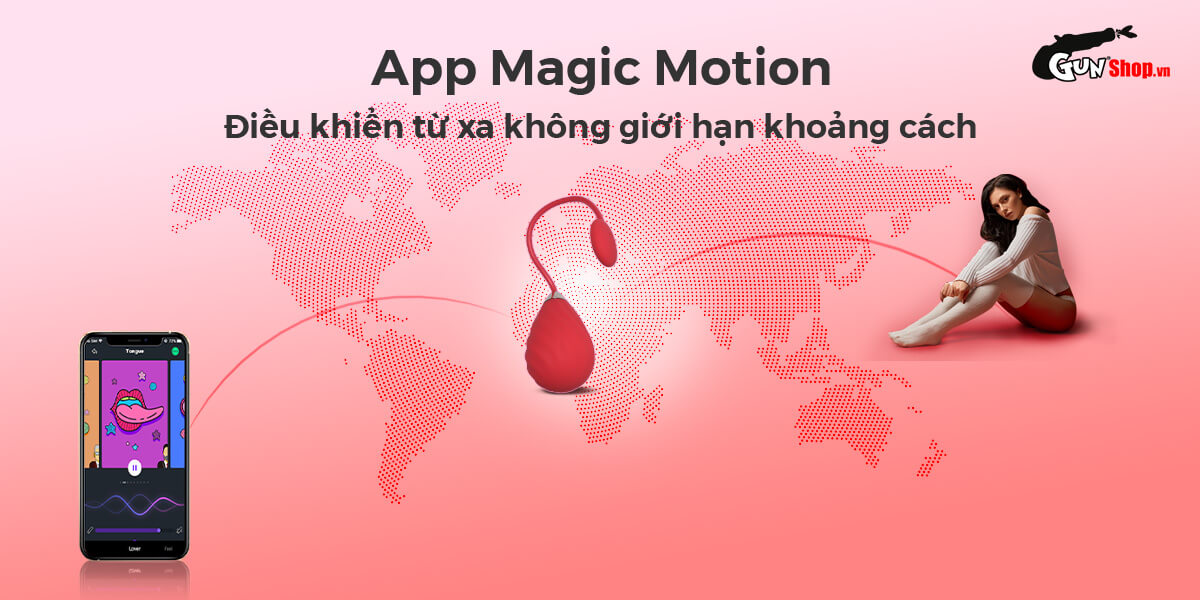 Trứng rung Magic Motion Sundae uy tín - chính hãng - chất lượng tại gunshop.vn