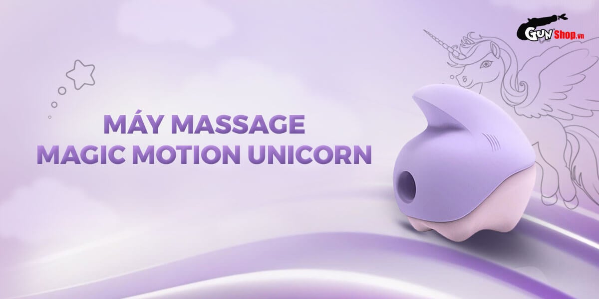 Máy massage Magic Motion Unicorn cao cấp - chính hãng tại Gunshop.vn