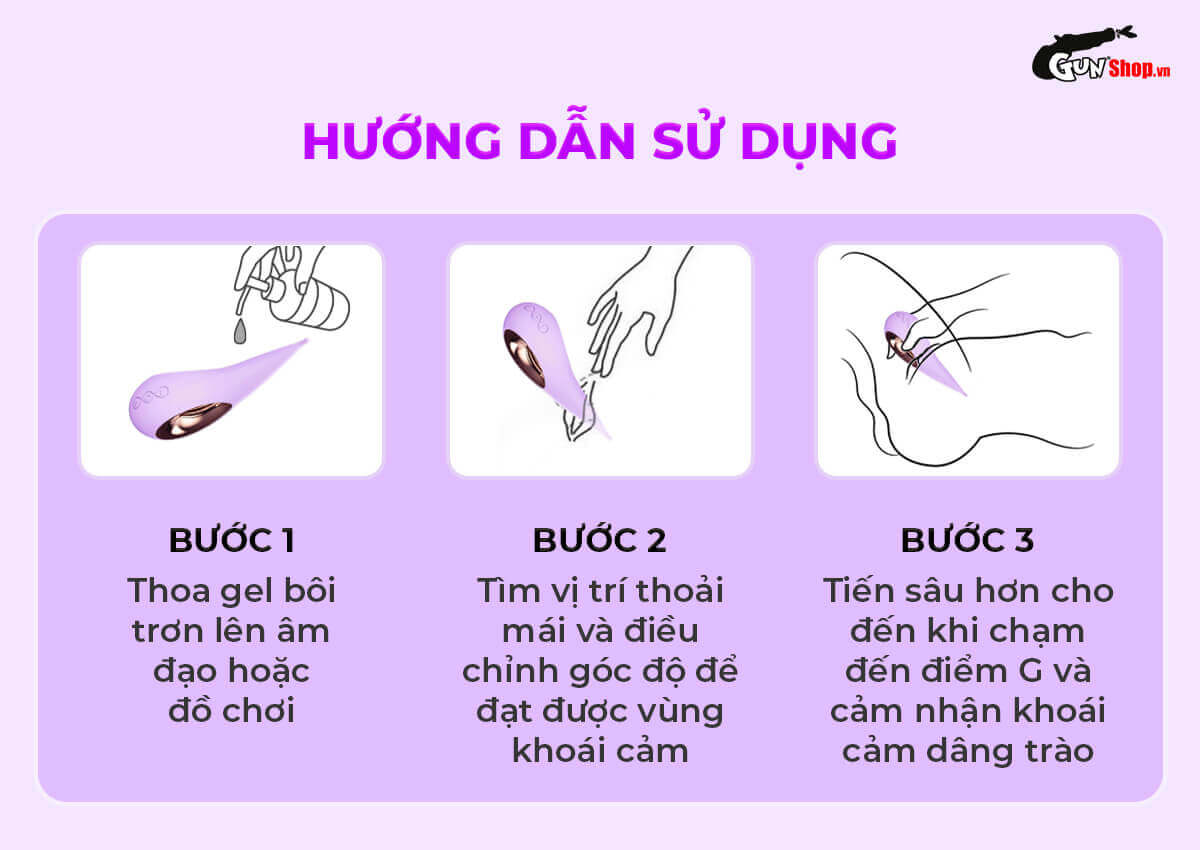 Hướng dẫn sử dụng máy massage âm đạo Lelo Dot