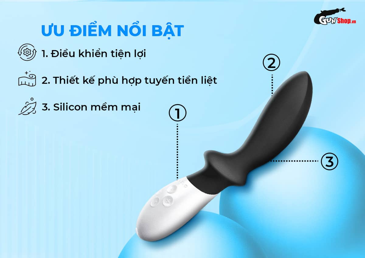Máy massage tuyến tiền liệt Lelo Loki cao cấp tại Gunshop
