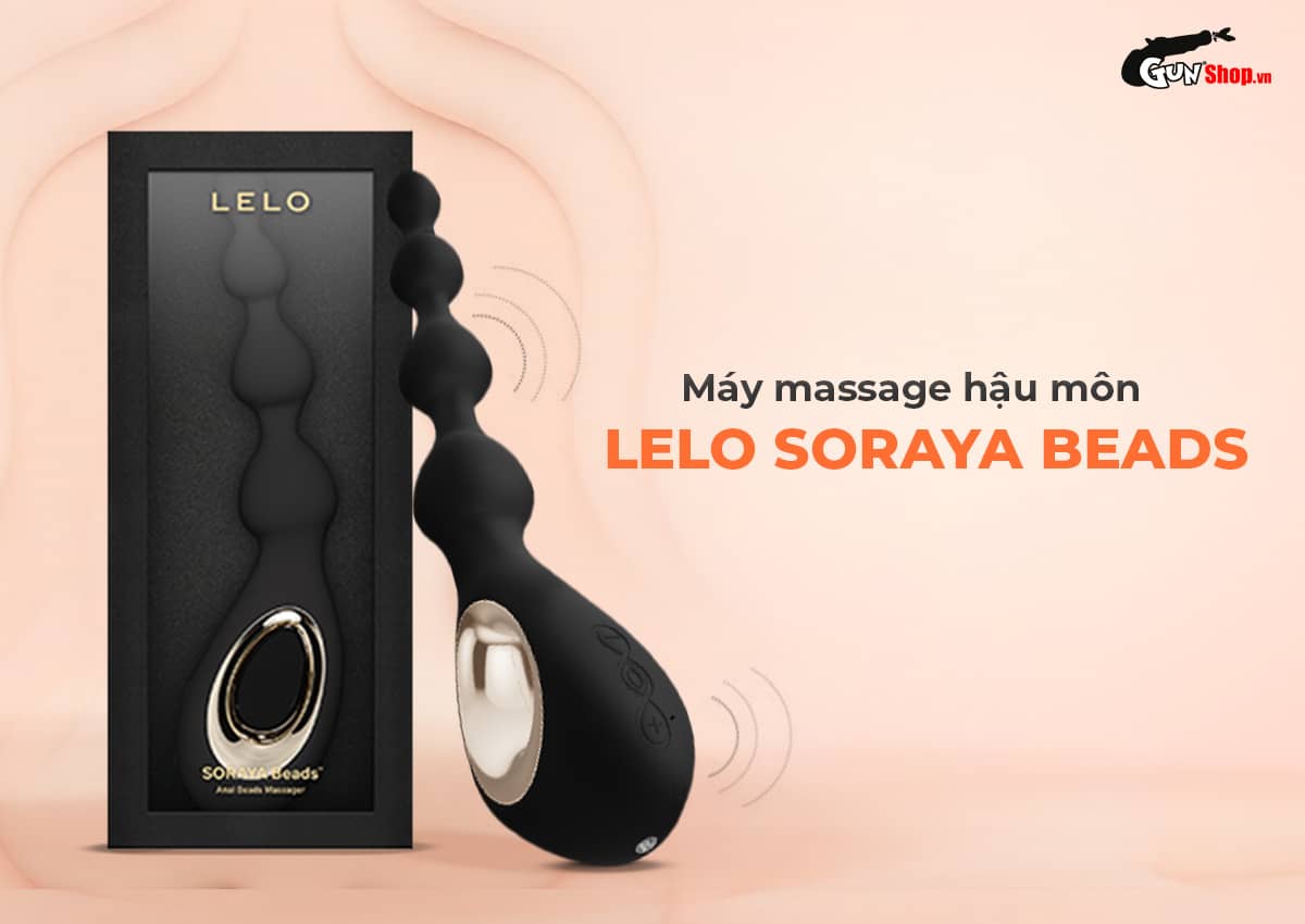 máy massage hậu môn Lelo Soraya Beads cao cấp tại Gunshop