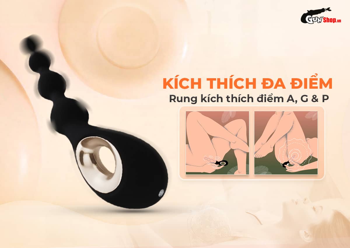 máy massage hậu môn Lelo Soraya Beads cao cấp tại Gunshop