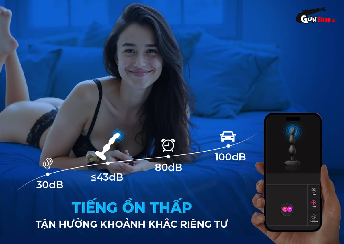Máy massage hậu môn Lovense Ridge cao cấp tại Gunshop