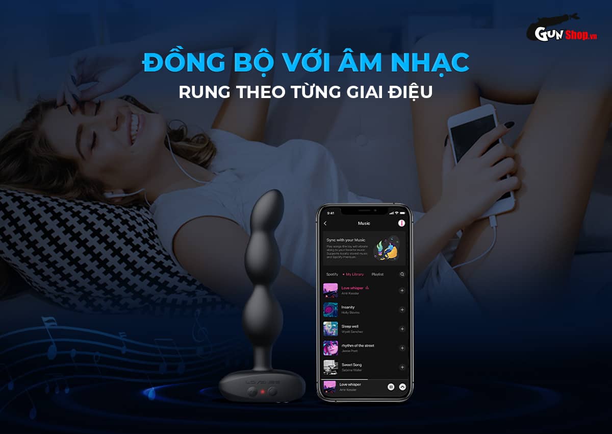 Máy massage hậu môn Lovense Ridge cao cấp tại Gunshop