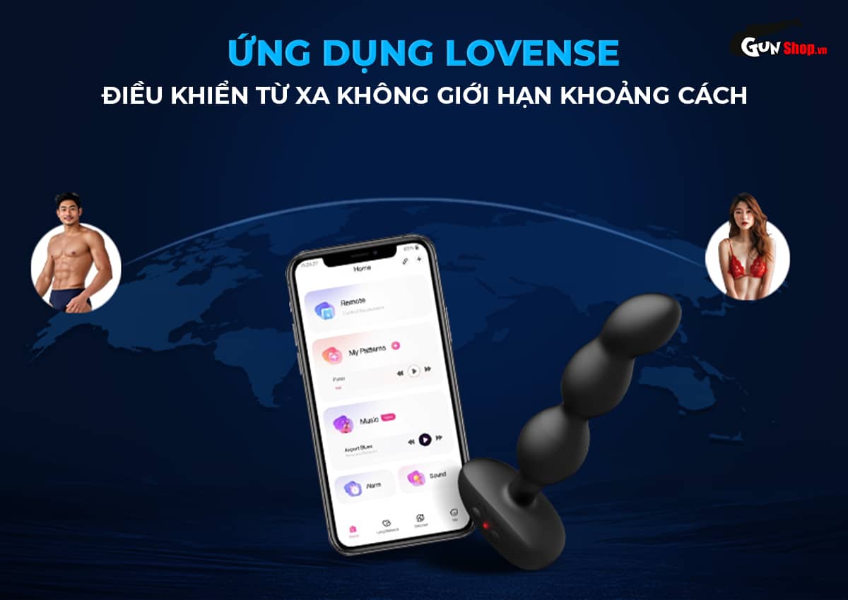 Máy massage hậu môn Lovense Ridge cao cấp tại Gunshop