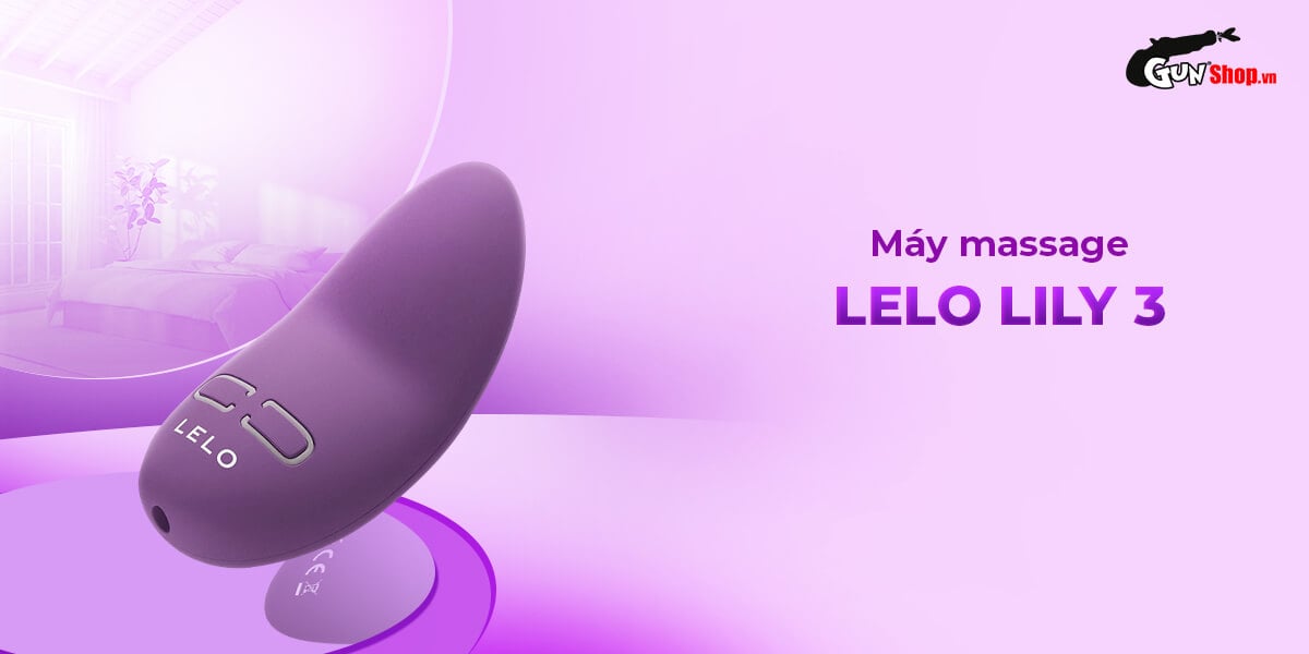 Máy massage Lelo Lily 3 chính hãng cao cấp tại Gunshop
