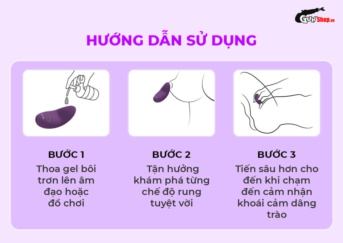 Máy massage Lelo Lily 3 cao cấp tại Gunshop