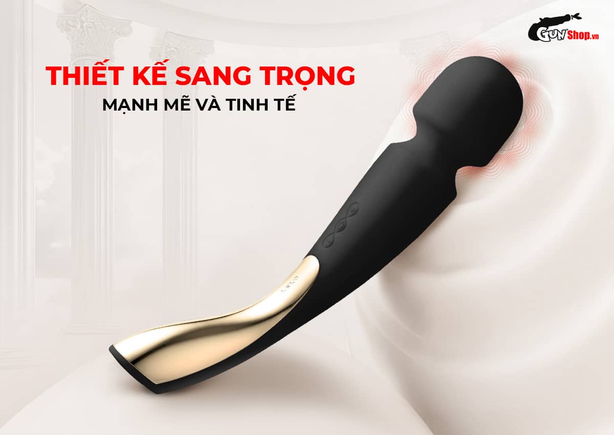 Máy massage Lelo Smart Wand 2 Large cao cấp tại Gunshop