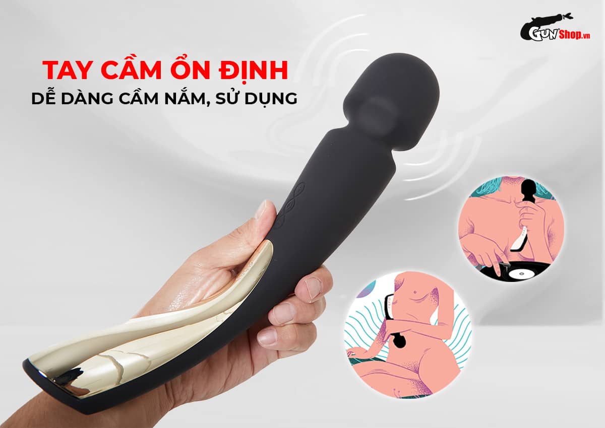 Máy massage Lelo Smart Wand 2 Large cao cấp tại Gunshop