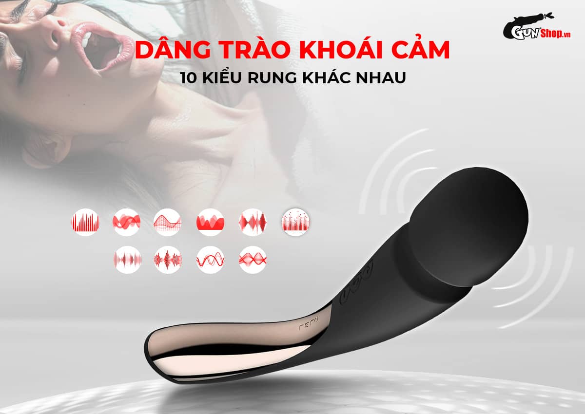 Máy massage Lelo Smart Wand 2 Large cao cấp tại Gunshop