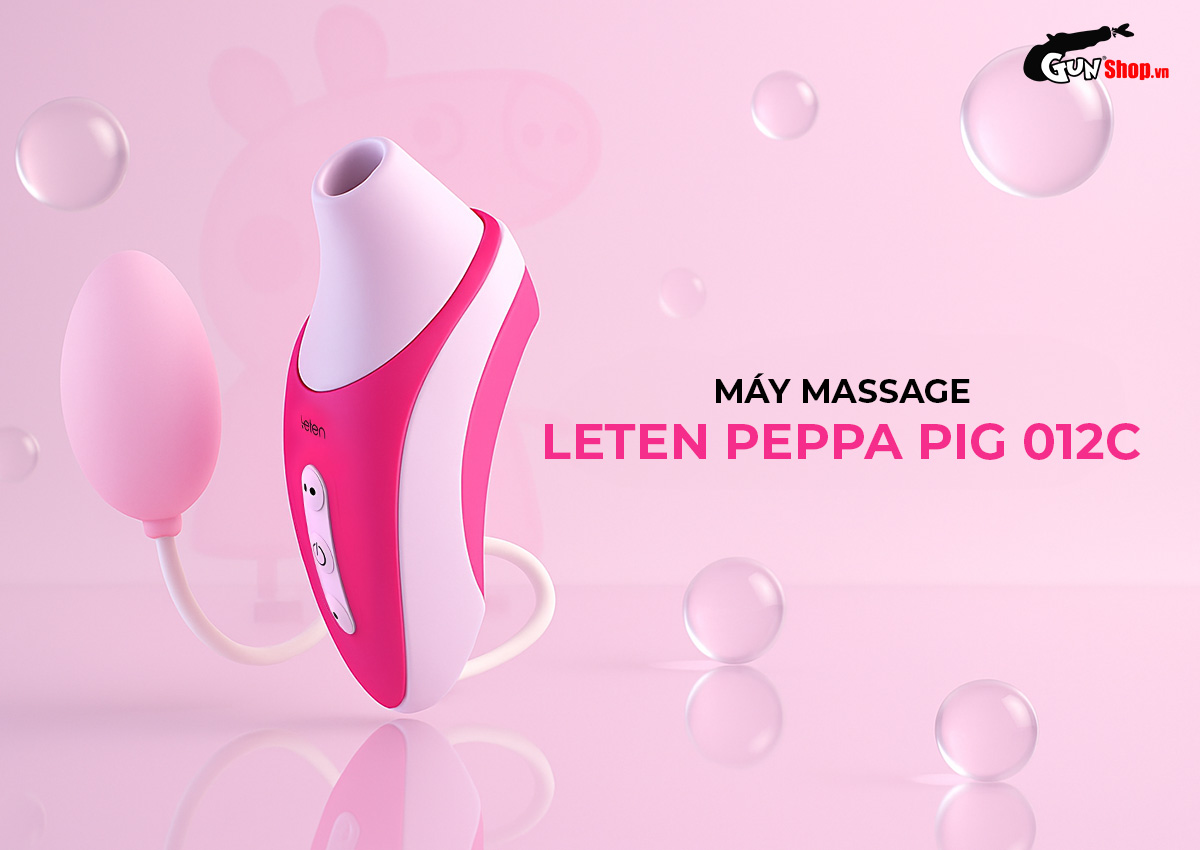 Máy massage Leten Peppa Pig 012C chính hãng tại Gunshop